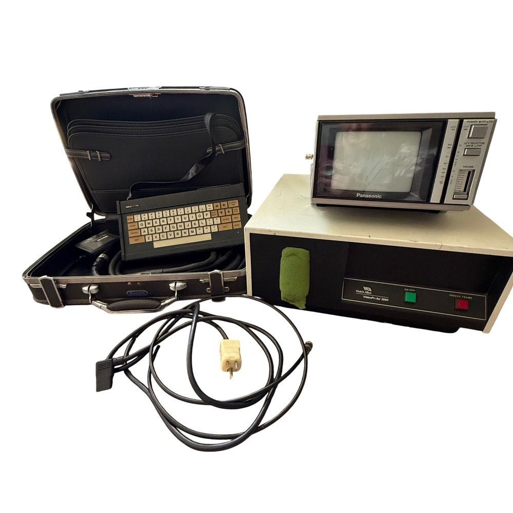Welch Allyn VideoProbe 2000 Panasonic CT-500V Monitor Vintage Medical Set *WORKS